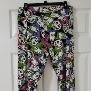 Nightmare Before Christmas Lularoe TC Leggings